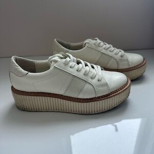Dolce Vita Cream Platform Sneakers
